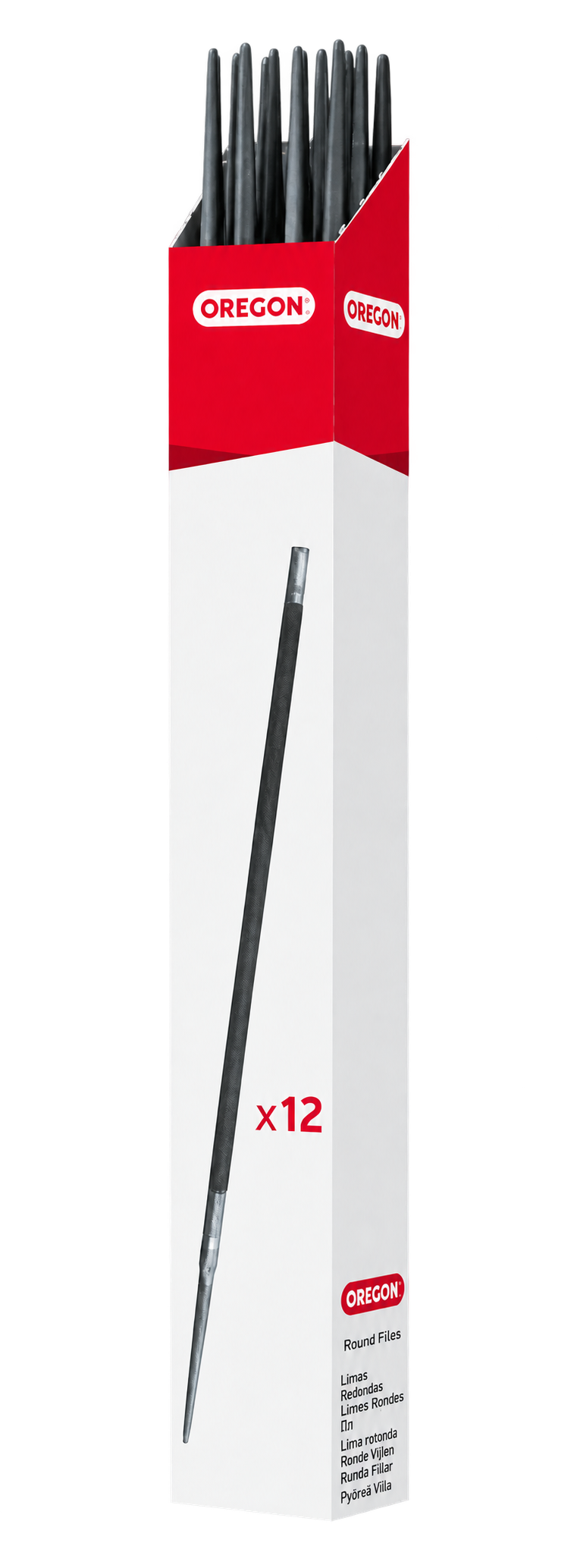 Lima Redonda Oregon 3/16″ – Caja de 12 unidades – 70503